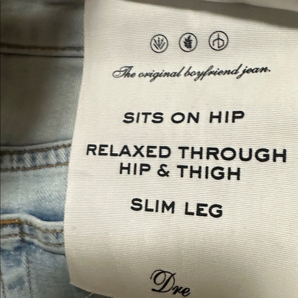 rag & bone Low‎ Rise Slim Boyfriend - Picture 11 of 14